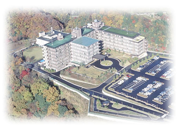 ふじの温泉病院空撮風景